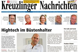 Bericht Hightech im Büstenhalter Kreuzlinger Nachrichten